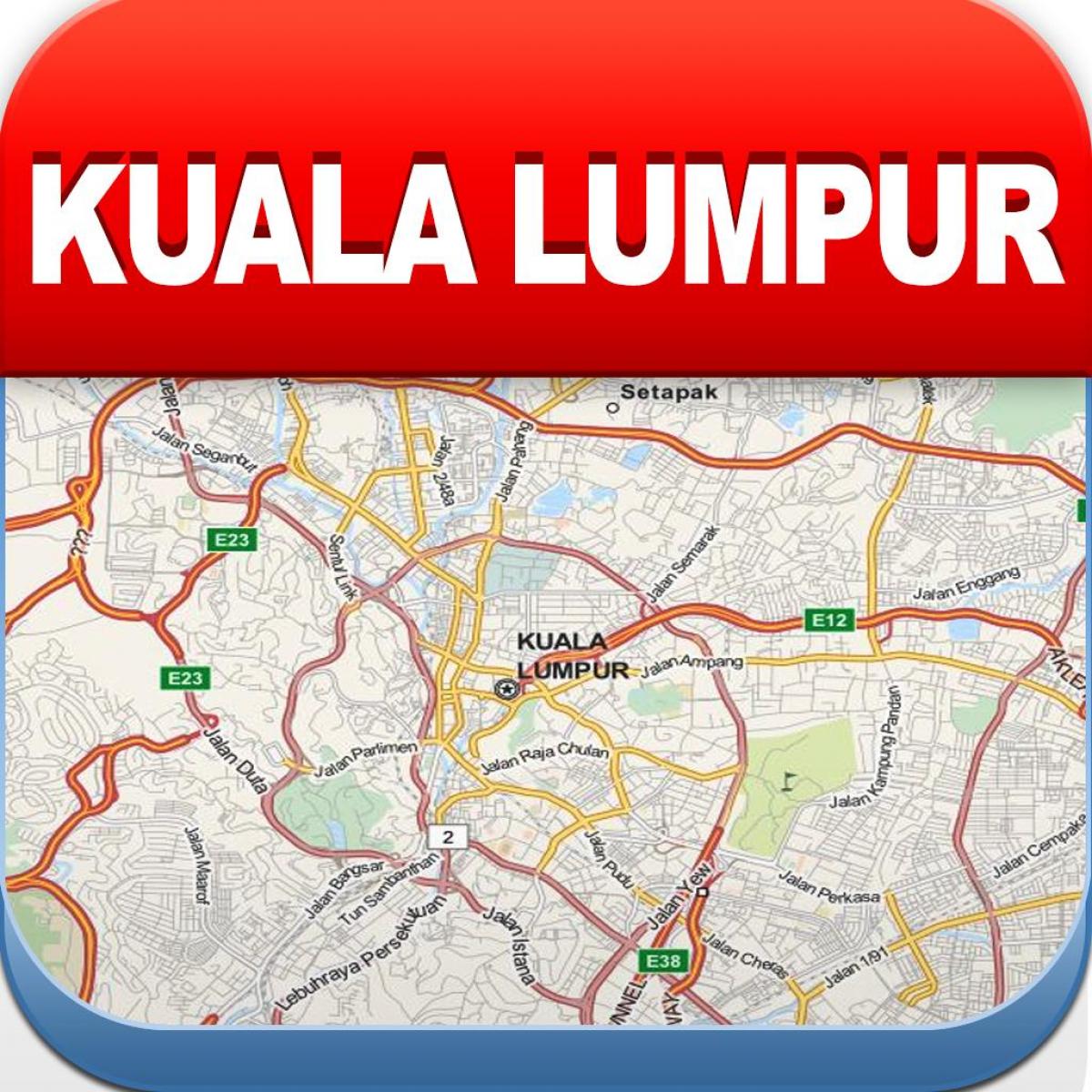 Карта Куала-Лумпур offline