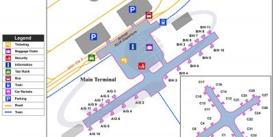 Куала-Лумпуре международного аэропорта карте