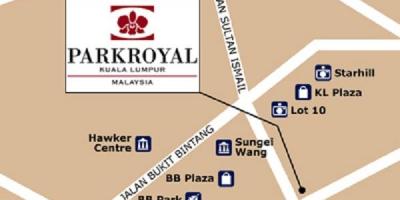 Карту отель Куала-Лумпур