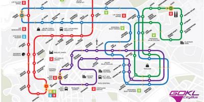 Заходим КЛ городских автобусных карте