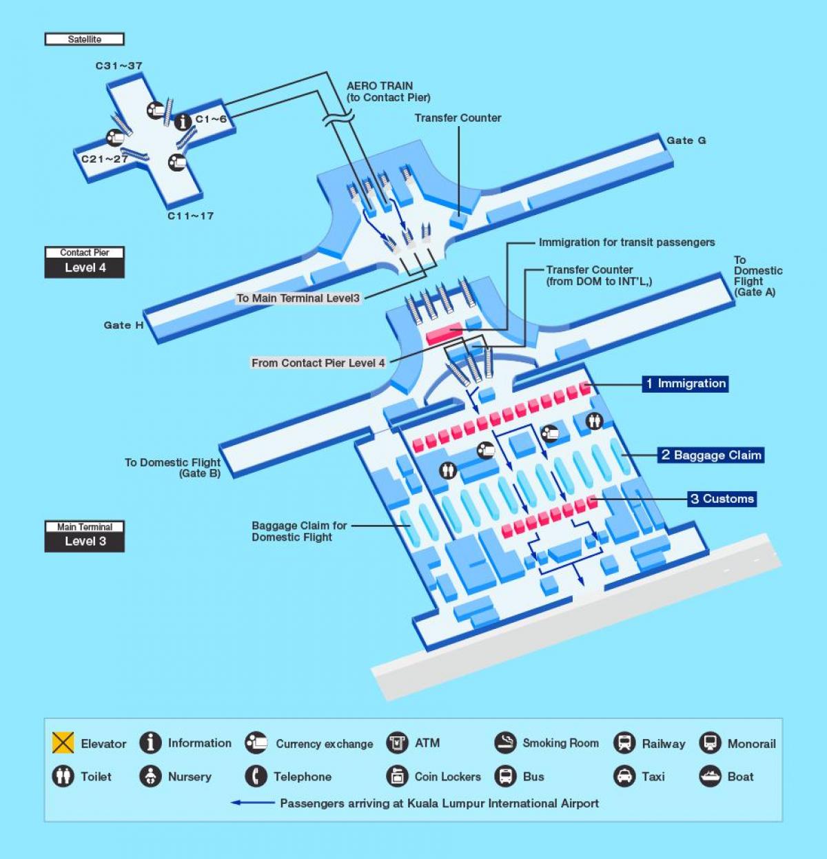 Куала лумпур аэропорт как добраться. Схема аэропорта Куала Лумпур. Аэропорт Куала Лумпур терминал м схема. Карта аэропорта KLIA. Terminal 1 Kuala Lumpur International Airport.