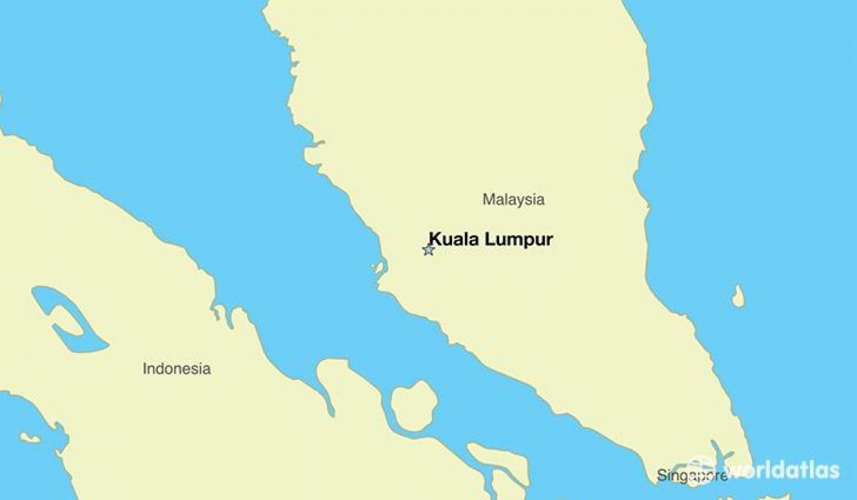 Карта столицы Малайзии